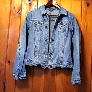 Hollister Jean Jacket Girls Size Large